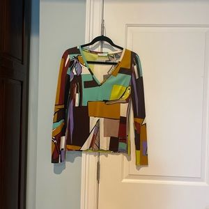 Emilio Pucci silk top